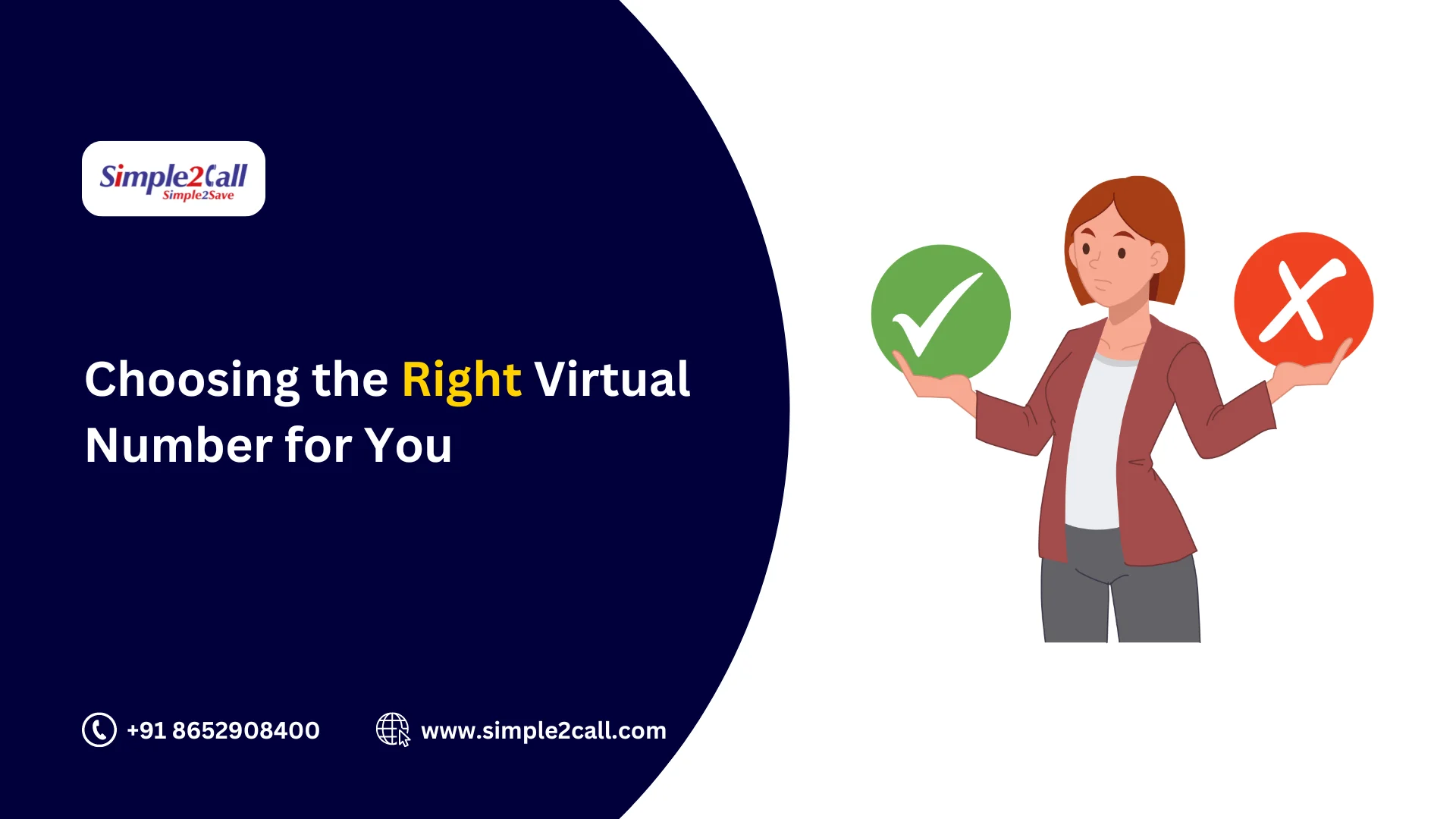 Choose The Right Virtual Number - Simple2Call